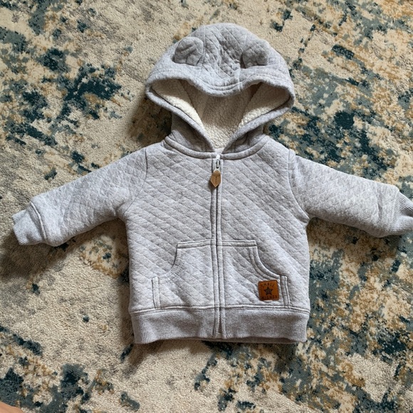 Sherpa zip up hoodie - Picture 1 of 3